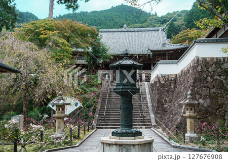 京都　善峯寺の秋 127676908