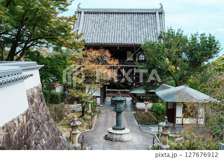 京都　善峯寺の秋 127676912