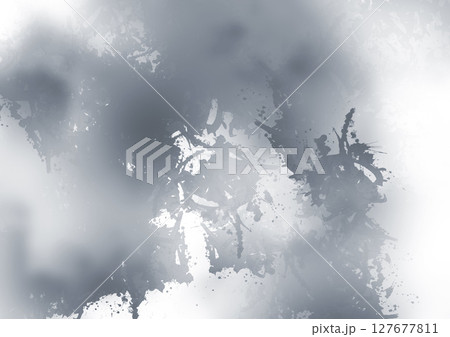 抽象的　水墨画　背景素材 127677811