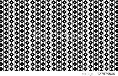 線がラフな釘抜文様がズレた釘抜繋ぎのパターン 線がラフな釘抜文様がズレた釘抜繋ぎのパターン 127679080