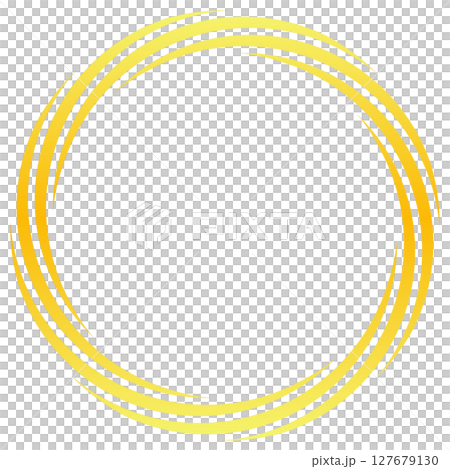 金の丸枠 金の丸枠 127679130
