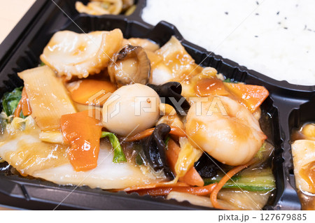 美味しい八宝菜中華弁当 127679885