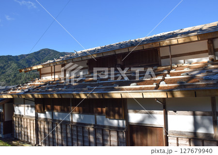 岐阜県 中津川市 明治座の外観 岐阜県 中津川市 明治座の外観 127679940