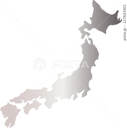 日本地図 127683901