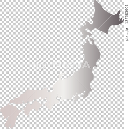 日本地図 127683901