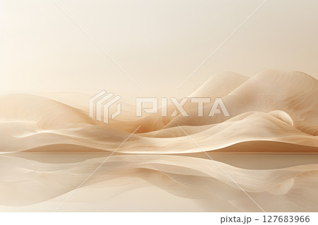 Macro photography of a wave on a white background resembling a petal or feather Macro photography of a wave on a white background resembling a petal or feather 127683966