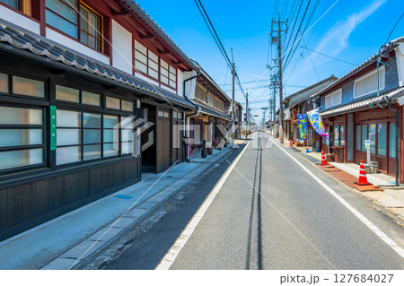 岡山県 津山市 城西地区の町並み 岡山県 津山市 城西地区の町並み 127684027