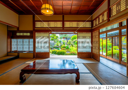 岡山県　津山市　城東地区　旧梶村家住宅 127684604