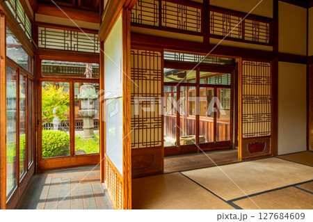 岡山県　津山市　城東地区　旧梶村家住宅 127684609