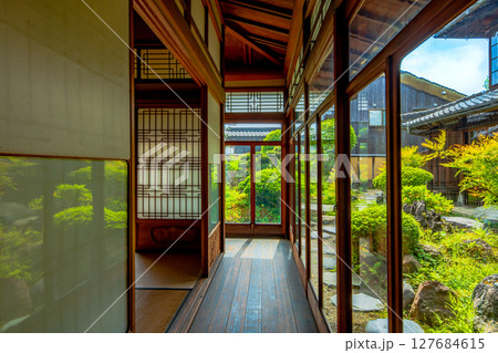 岡山県　津山市　城東地区　旧梶村家住宅 127684615