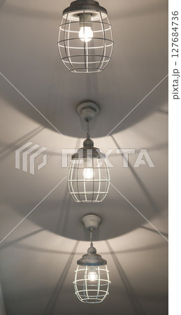 Three Hanging Lamps Three Hanging Lamps 127684736