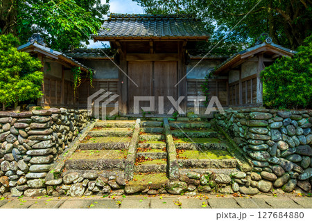 鹿児島県　出水市　麓の町並み 127684880