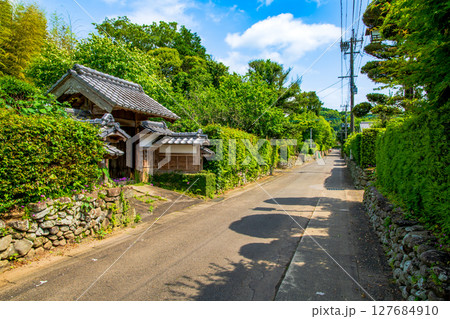 鹿児島県 出水市 麓の町並み 鹿児島県 出水市 麓の町並み 127684910