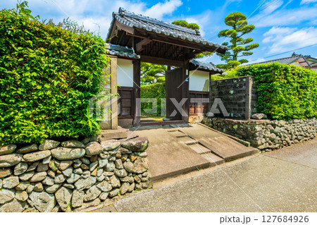 鹿児島県　出水市　麓の町並み 127684926