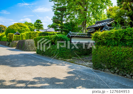 鹿児島県 出水市 麓の町並み 鹿児島県 出水市 麓の町並み 127684953