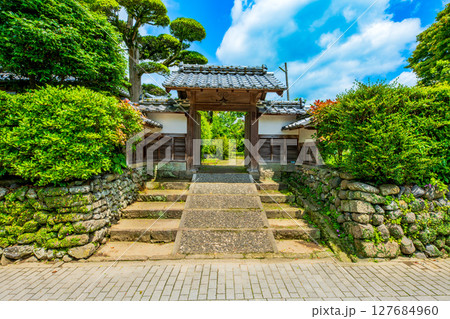 鹿児島県 出水市 麓の町並み 鹿児島県 出水市 麓の町並み 127684960