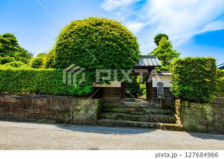 鹿児島県 出水市 麓の町並み 鹿児島県 出水市 麓の町並み 127684966