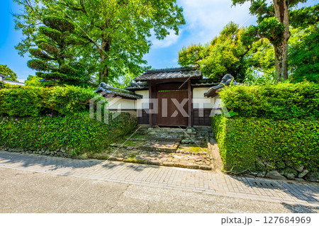 鹿児島県　出水市　麓の町並み 127684969