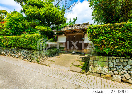 鹿児島県 出水市 麓の町並み 鹿児島県 出水市 麓の町並み 127684970