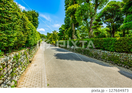 鹿児島県 出水市 麓の町並み 鹿児島県 出水市 麓の町並み 127684973