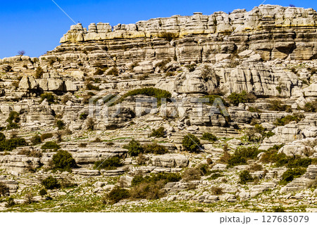 Rock formations, Torcal de Antequera, Spain Rock formations, Torcal de Antequera, Spain 127685079