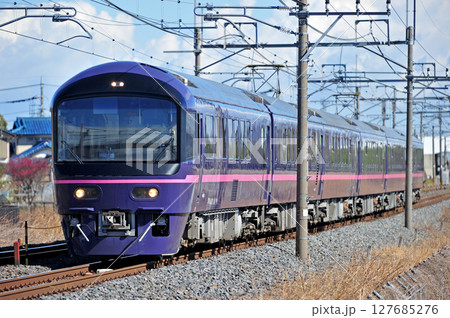 東北本線　栗橋－東鷲宮　JR東日本　485系　TG02編成（高崎）　華 127685276