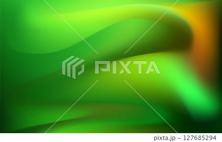 Dark green gradient background. Forest green nature bg. 127685294