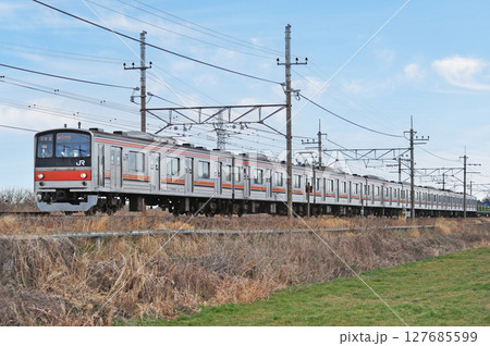 武蔵野線　東川口－東浦和　JR東日本　205系　M33編成（幕張） 127685599