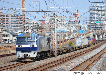 東海道本線　相模貨物　JR貨物　EF210-105（吹田） 127685680