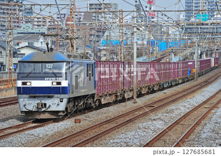 東海道本線　相模貨物　JR貨物　EF210-120（新鶴見） 127685681