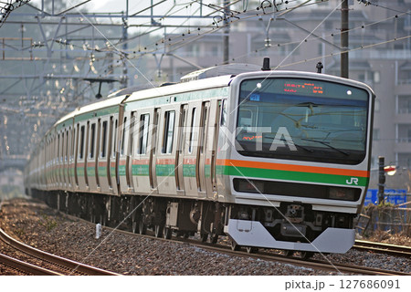 東海道本線　真鶴　JR東日本　E231系1000番台　U31編成（小山） 127686091