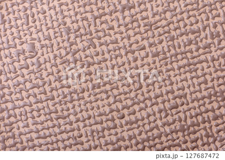 Empty ceramic plate on a monochrome brown background Empty ceramic plate on a monochrome brown background 127687472