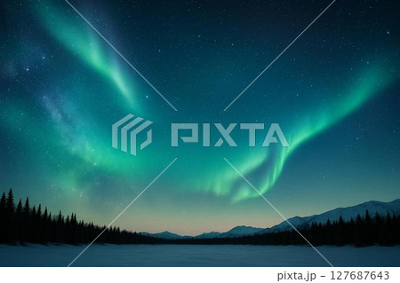 オーロラ オーロラ 127687643