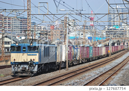 東海道本線 相模貨物 JR貨物 EF64-1012(愛知) 東海道本線 相模貨物 JR貨物 EF64-1012(愛知) 127687754