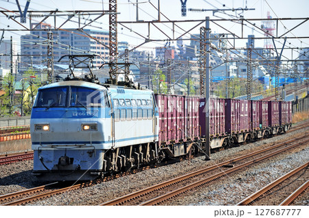 東海道本線 相模貨物 JR貨物 EF66-115(吹田) 東海道本線 相模貨物 JR貨物 EF66-115(吹田) 127687777