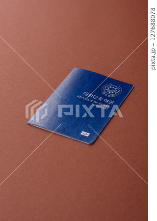 Korean passport for travelling, flying and doing business. South korea document Korean passport for travelling, flying and doing business. South korea document 127688078