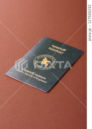 International passport of Bangladeshi citizen for global business 127688292