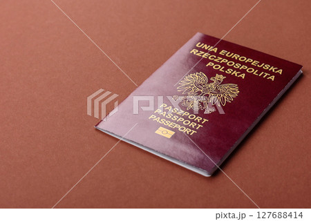 Poland passport for travelling, flying and doing business Poland passport for travelling, flying and doing business 127688414