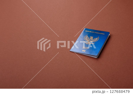 Indonesian passport for travelling, flying and doing business Indonesian passport for travelling, flying and doing business 127688479