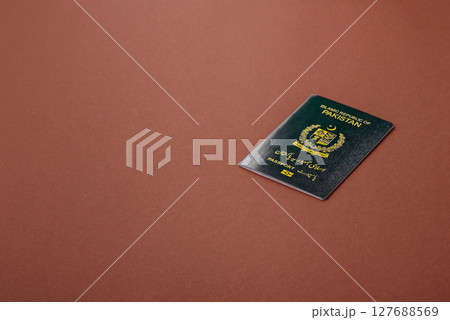Pakistanian International Citizen Passport for emigration and travel Pakistanian International Citizen Passport for emigration and travel 127688569