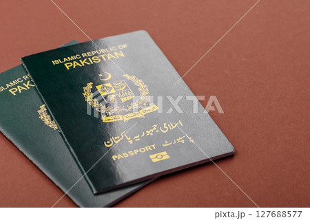Pakistanian International Citizen Passport for emigration and travel Pakistanian International Citizen Passport for emigration and travel 127688577
