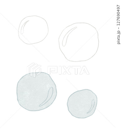 Bubbles and Circles in a Creative Style 127690497