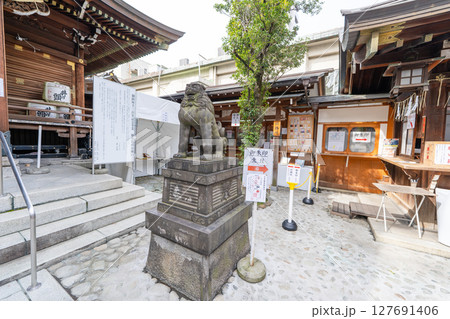 下谷神社の狛犬 127691406