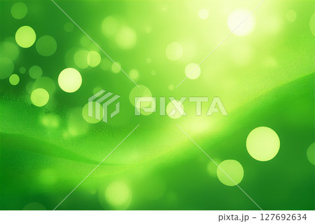 新緑の中に写り込む玉ボケ 127692634