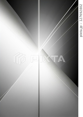 直線で表現したグラデーションの背景素材 127692802