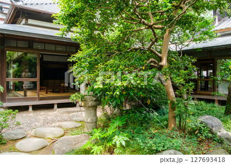 横山郷土館の座敷 横山郷土館の座敷 127693418