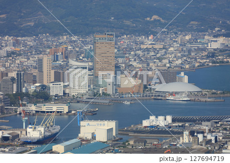 サンポート高松周辺（あなぶきアリーナ香川や徳島文理大、高松駅、高松城址、シンボルタワー、高松港） 127694719