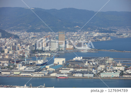 サンポート高松と高周辺(あなぶきアリーナ香川や徳島文理大、高松駅、高松城址、シンボルタワー) サンポート高松と高周辺(あなぶきアリーナ香川や徳島文理大、高松駅、高松城址、シンボルタワー) 127694789