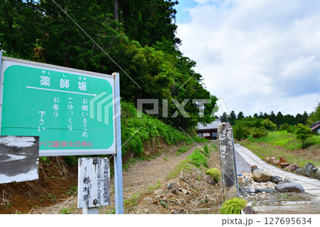 医王寺 薬師坂 境内 鹿沼市北半田 医王寺 薬師坂 境内 鹿沼市北半田 127695634