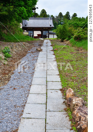 医王寺　薬師坂　仁王門　鹿沼市北半田 127695643